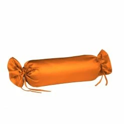 Fleuresse Colours Nackenrolle Aus Mako-Satin - 40x15 Cm - Orange