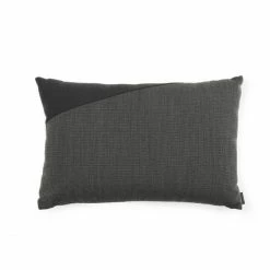 Normann Copenhagen Edge Kissen Mit Füllung - 40x60 Cm - Dark Grey
