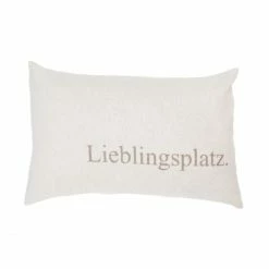 David Fussenegger SILVRETTA Kissenhülle Lieblingsplatz - 40x60 Cm - Rauch