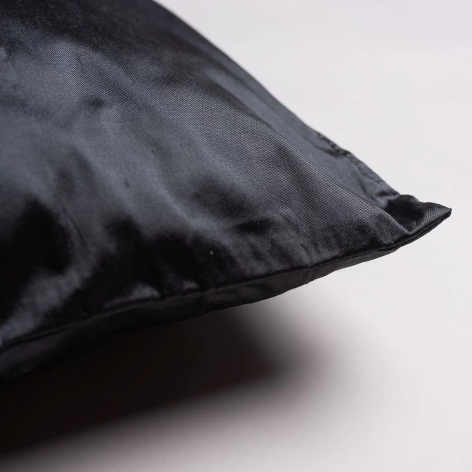 Linum SILK Kissenhülle - 40x40 Cm - Granite Grey G19 2 Linum SILK Kissenhülle - 40x40 Cm - Granite Grey G19 – Bild 2