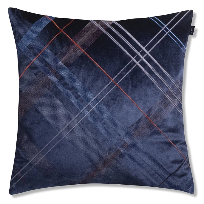 JOOP! Living Checks Kissenhülle - 45x45 Cm - Marine 1 JOOP! Living Checks Kissenhülle - 45x45 Cm - Marine